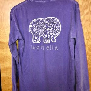 Purple Ivory Ella shirt